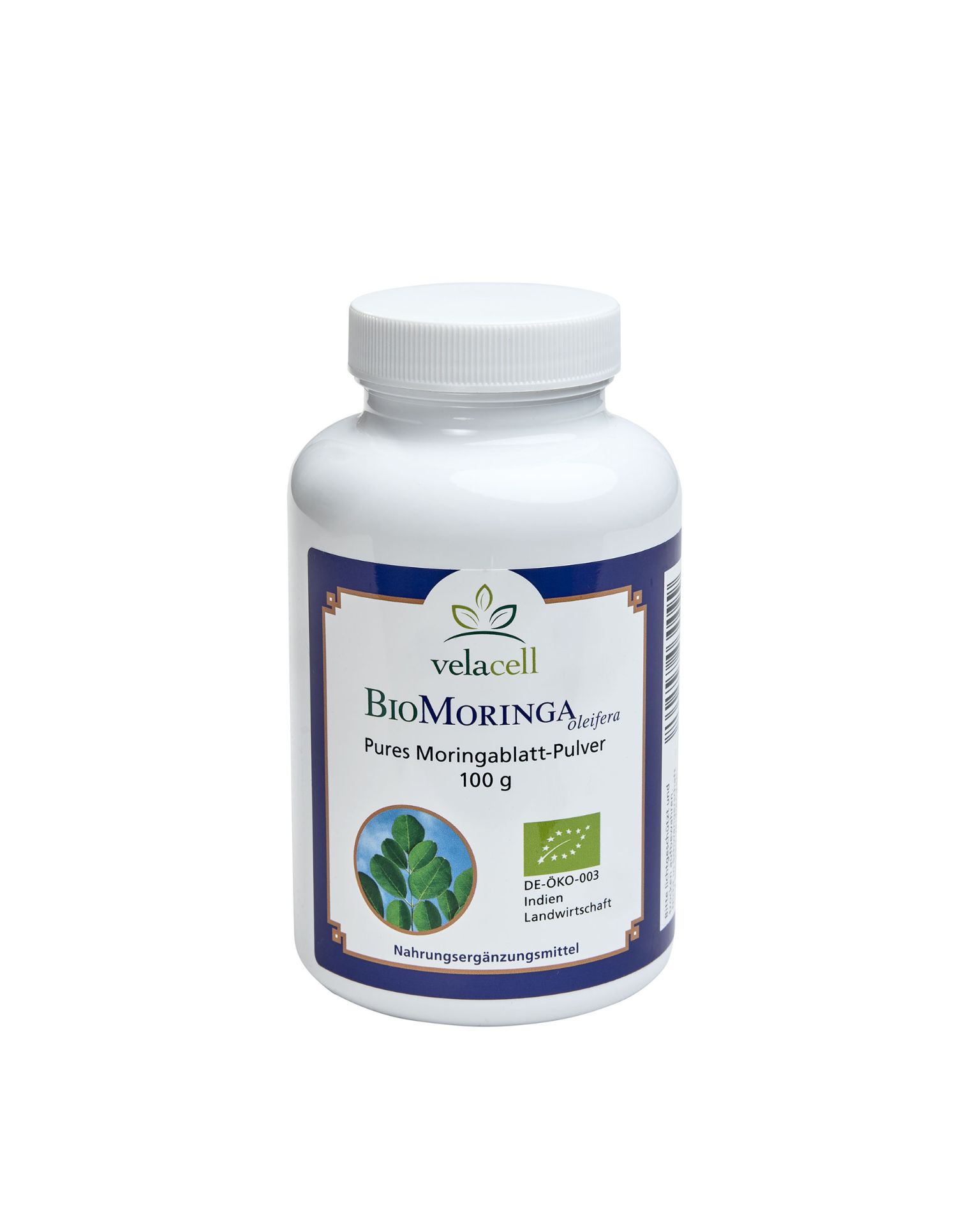 VelaCell BIO Moringa Pulver 100g